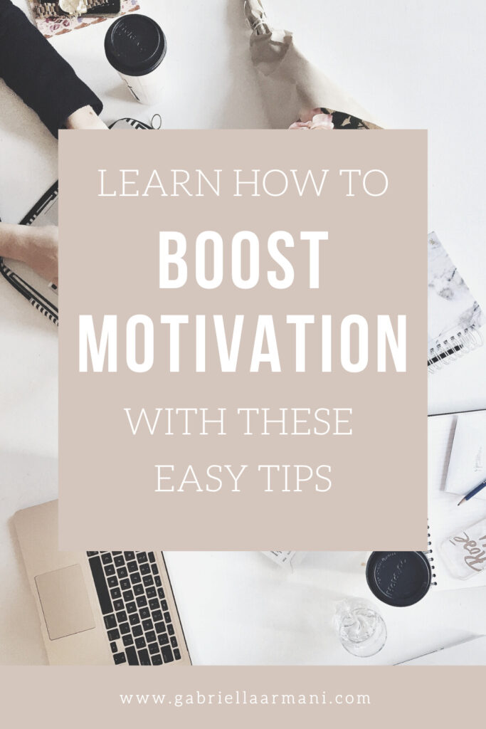 10 Ways to boost motivation